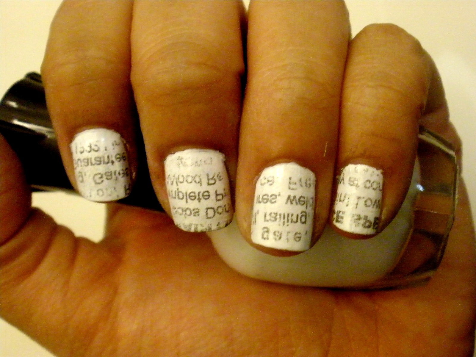 Nail Designs With Letters Really cool nail design,